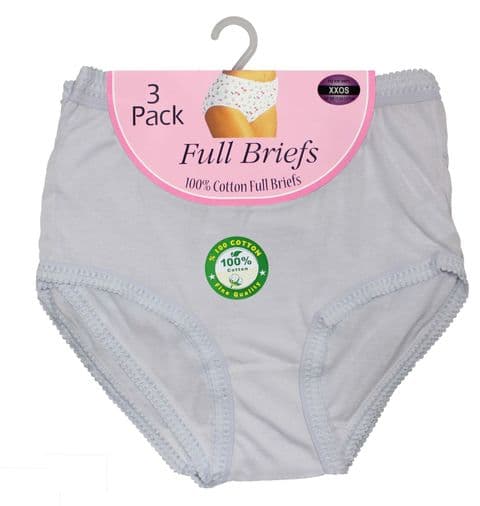 Women white mama breif